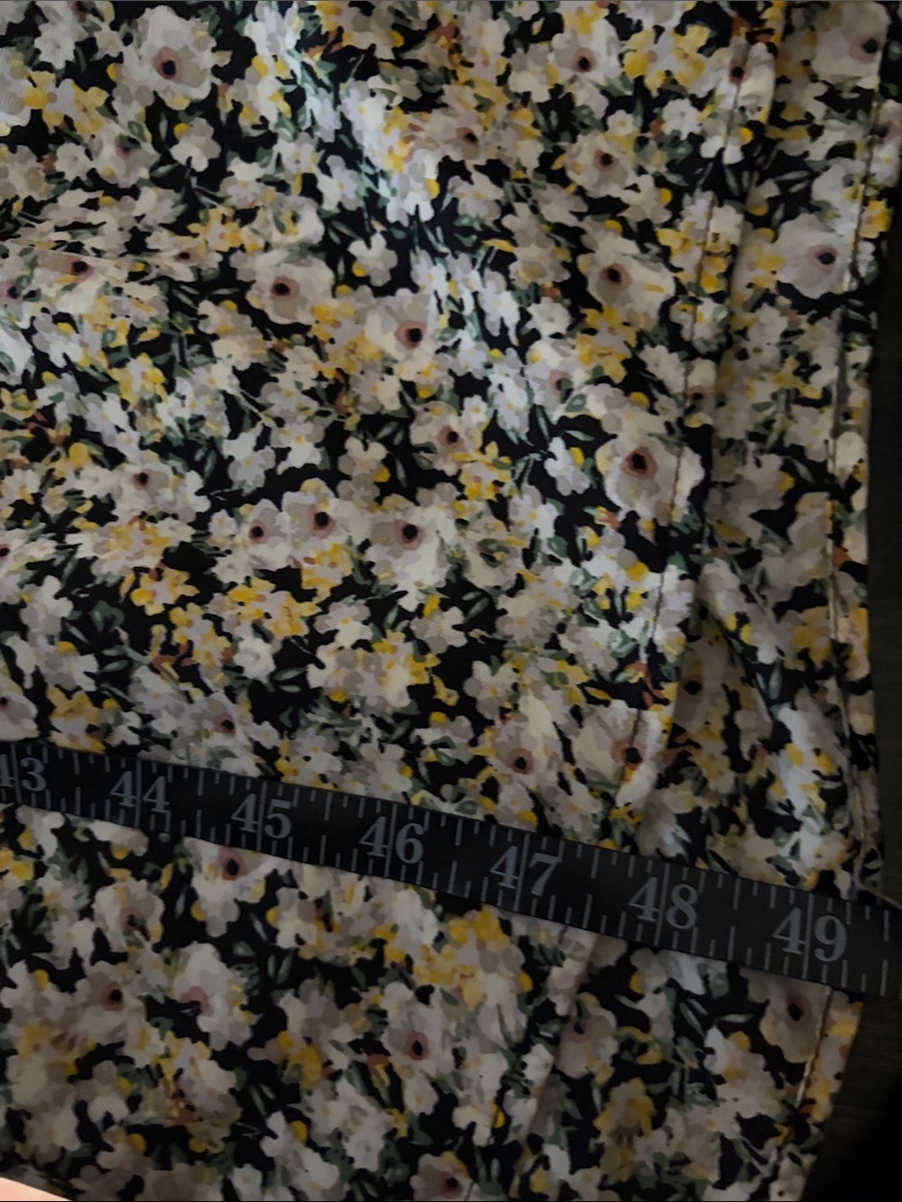 Maurice’s Black with Floral Print Tiered Midi Cami Dress Size XL Cottagecore - Picture 6 of 6